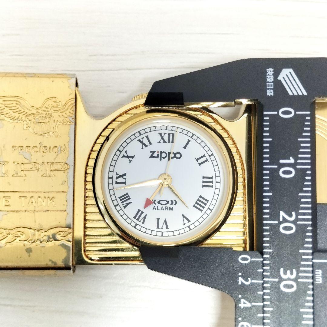 ZIPPO TIME TANK POCKET CLOCK　クオーツ稼働品