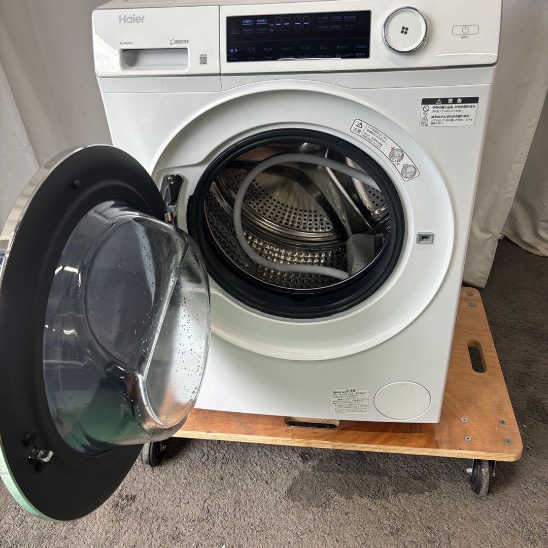 ★252　ドラム式洗濯機　Haier　9キロ　23年　綺麗　安い　設置無料　左開