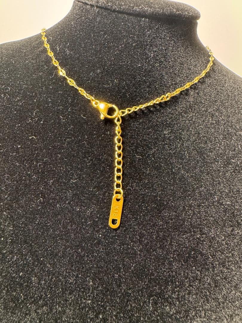 STAR JEWELRY日本製18Kペダルチェーンネックレス