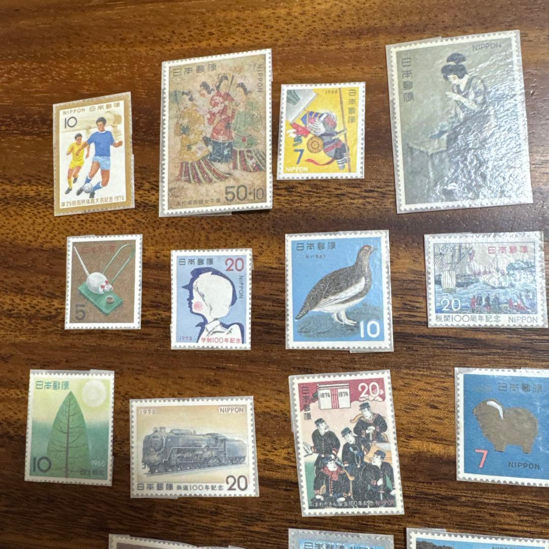 日本 未使用切手 32枚セット　古切手