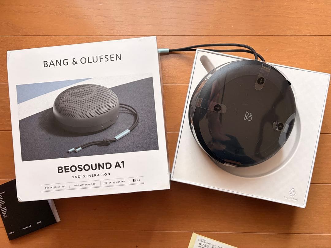 【極美品】B&O Beosound A1 2nd Gen（使用数日・付属品完備）
