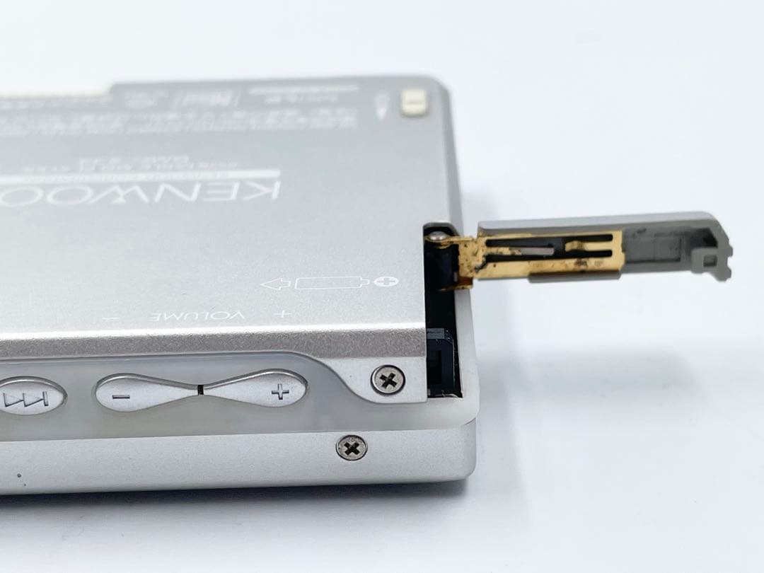 外観極美品　再生OK KENWOOD DMC-S33 ポータブルMDプレーヤー
