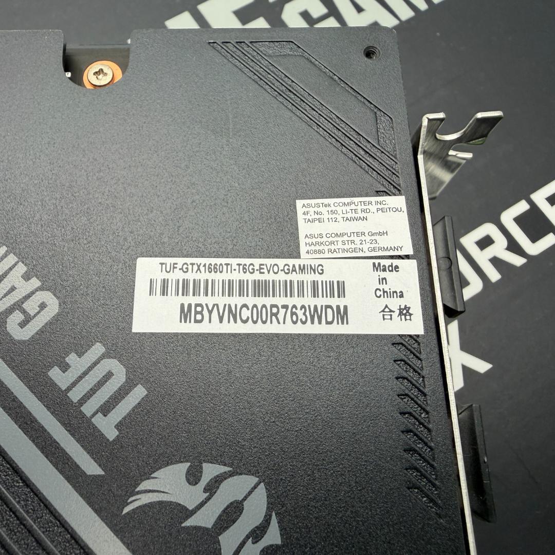 ASUS TUF-GTX1660TI-T6G-EVO-GAMING グラボ