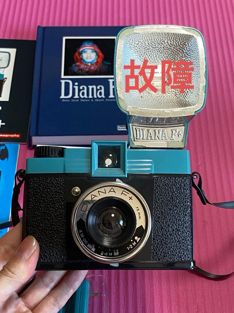 d*9様 Lomography Diana カメラセット フラッシュのみ故障　ト