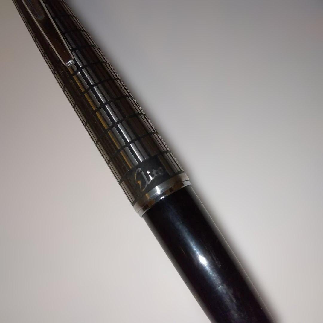 パイロット エリート Elite 万年筆 半格子 14K レトロ