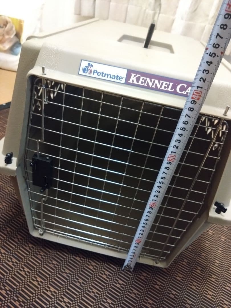 激安！かなり美品。ペットメイト KENNEL CAB ベージュ ケージ。
