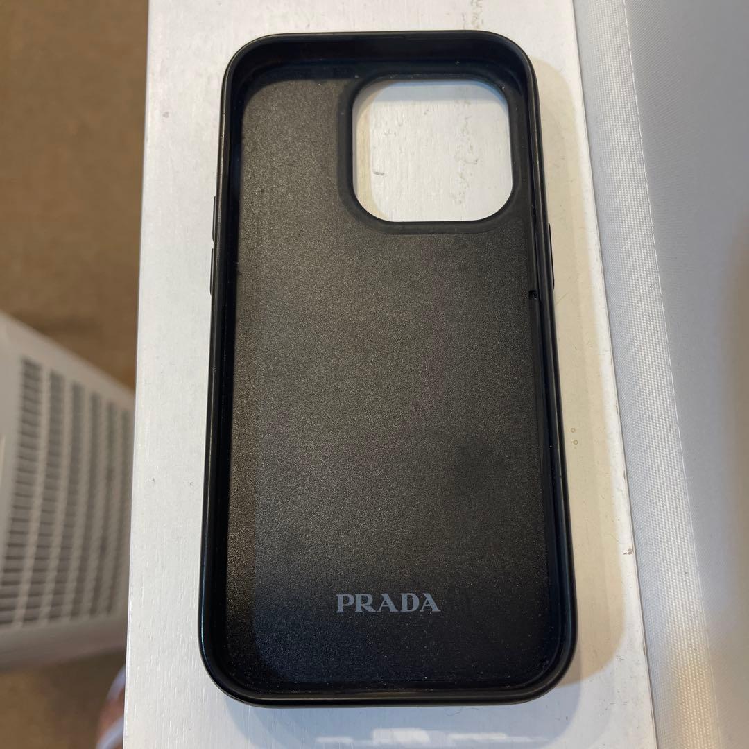 PRADA ネイビー iPhone14pro ケース