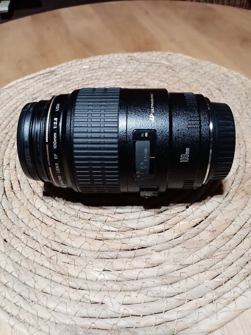 訳あり キヤノン canon マクロレンズ 100mm F2.8 USM