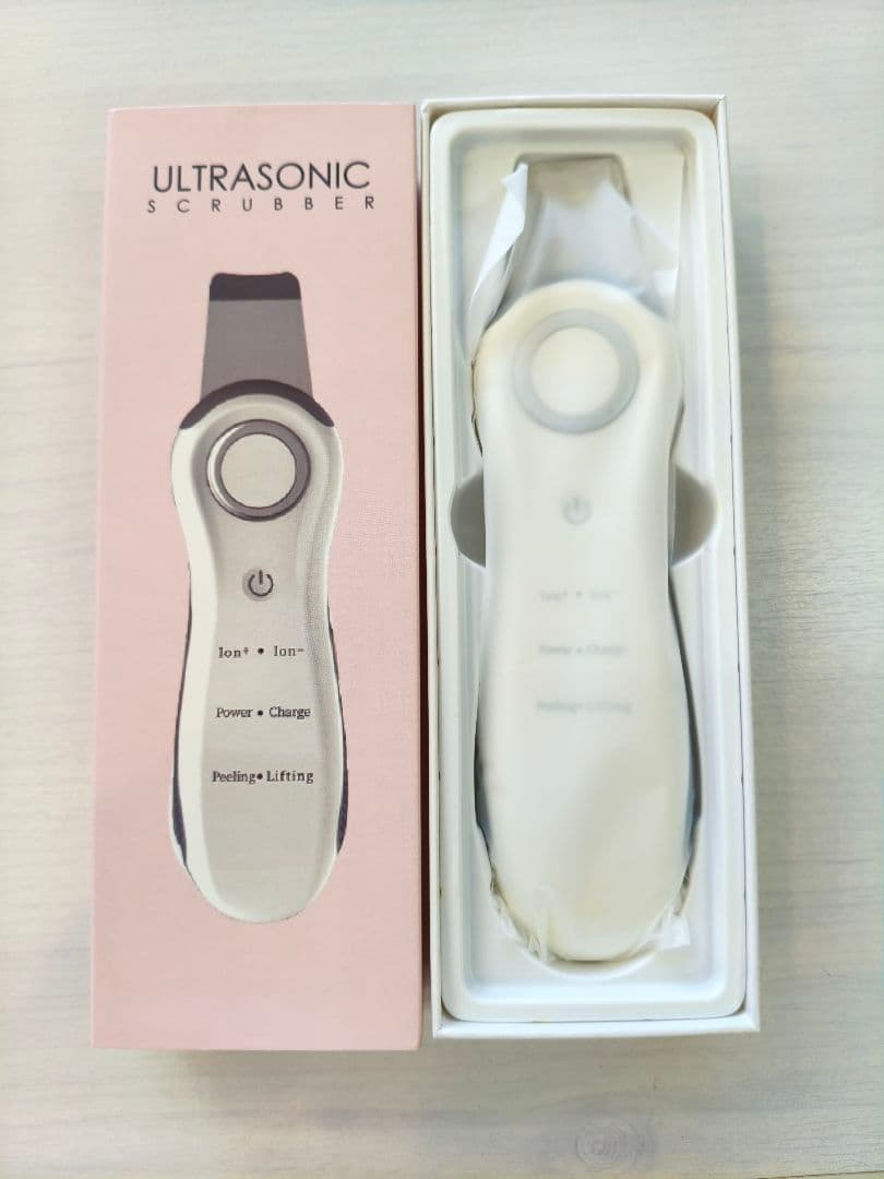 超音波イオンクレンザー イオン導出 導入 マッサージ