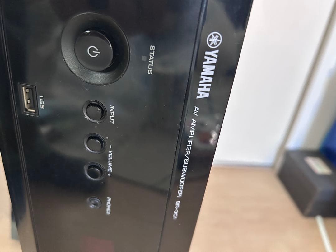 YAMAHA サラウンドシステムSR301 リモコン付