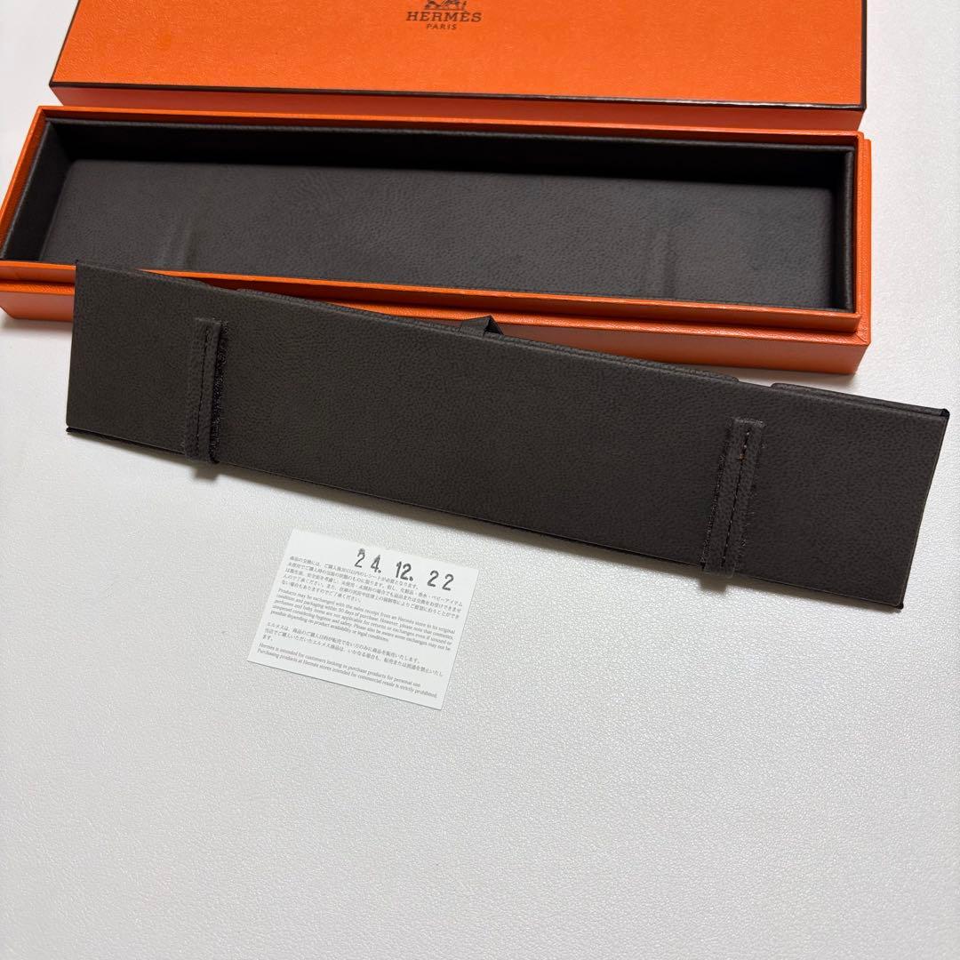 美品　エルメス　シェーヌダンクル　ブレスレット　空箱　ケース　C