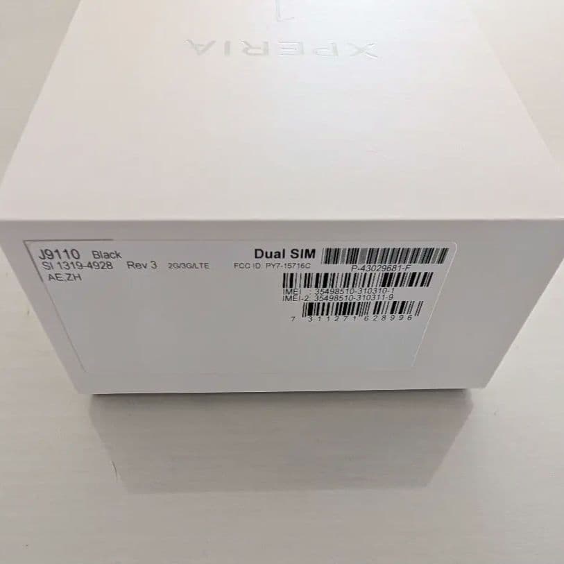 美品 Xperia 1 J9110 グローバル版 128GB デュアルSIM