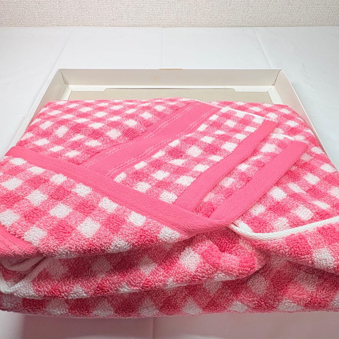新品　Ralph Lauren ラルフローレン　ギンガムバスタオル　ギフト