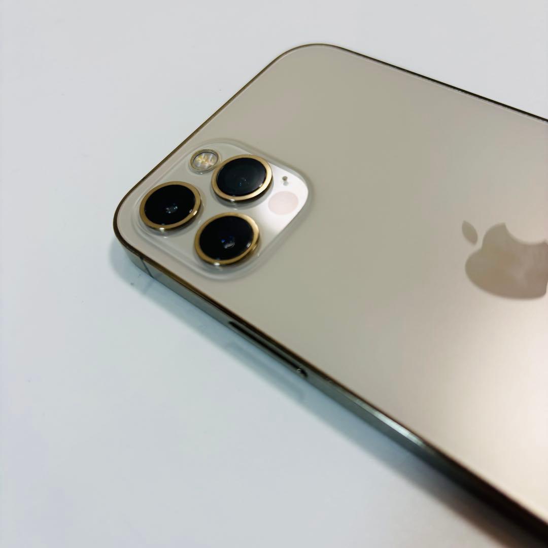 美品 iPhone 12 pro 128GB ゴールド SIMフリー