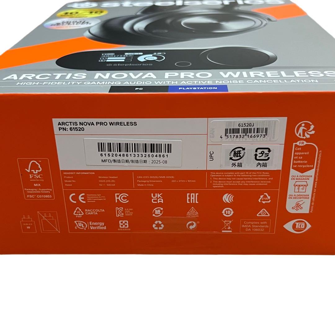 【美品】SteelSeries ARCTIS NOVA PRO WIRELESS