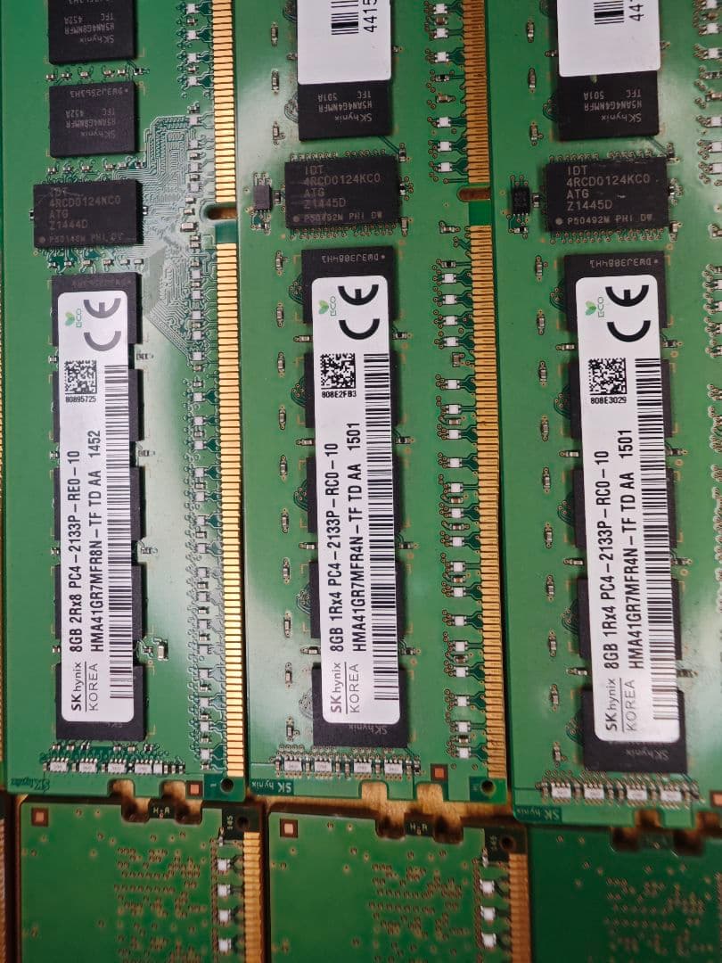 DDR4 8GB メモリ 12枚セット