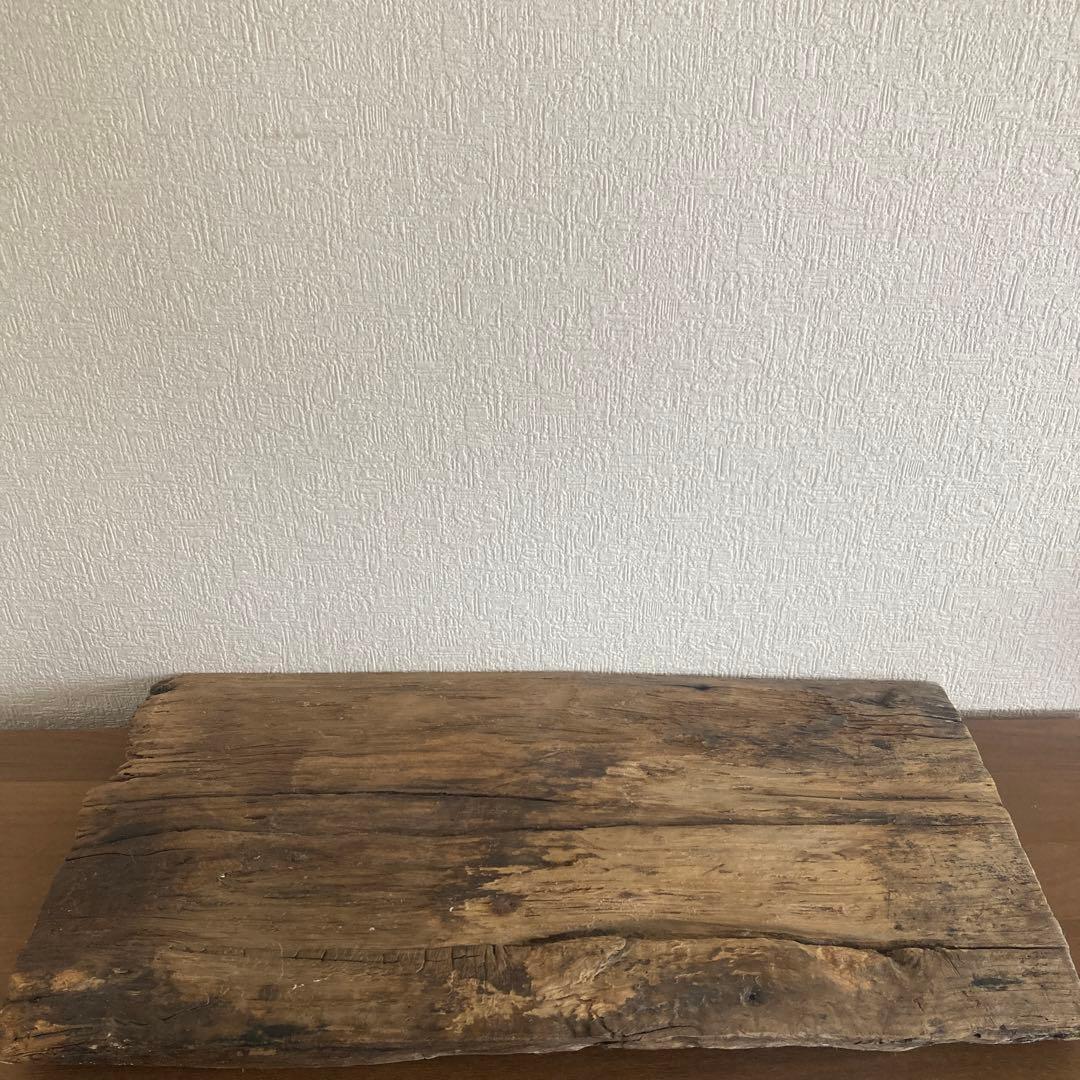 李朝 敷板 朝鮮工芸 木地盆 木工品 木塊 古道具坂田 骨董 古物 オブジェ