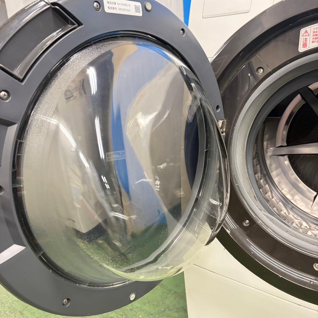 972 Panasonic 左開き　新生活応援　ドラム式洗濯機　設置まで対応