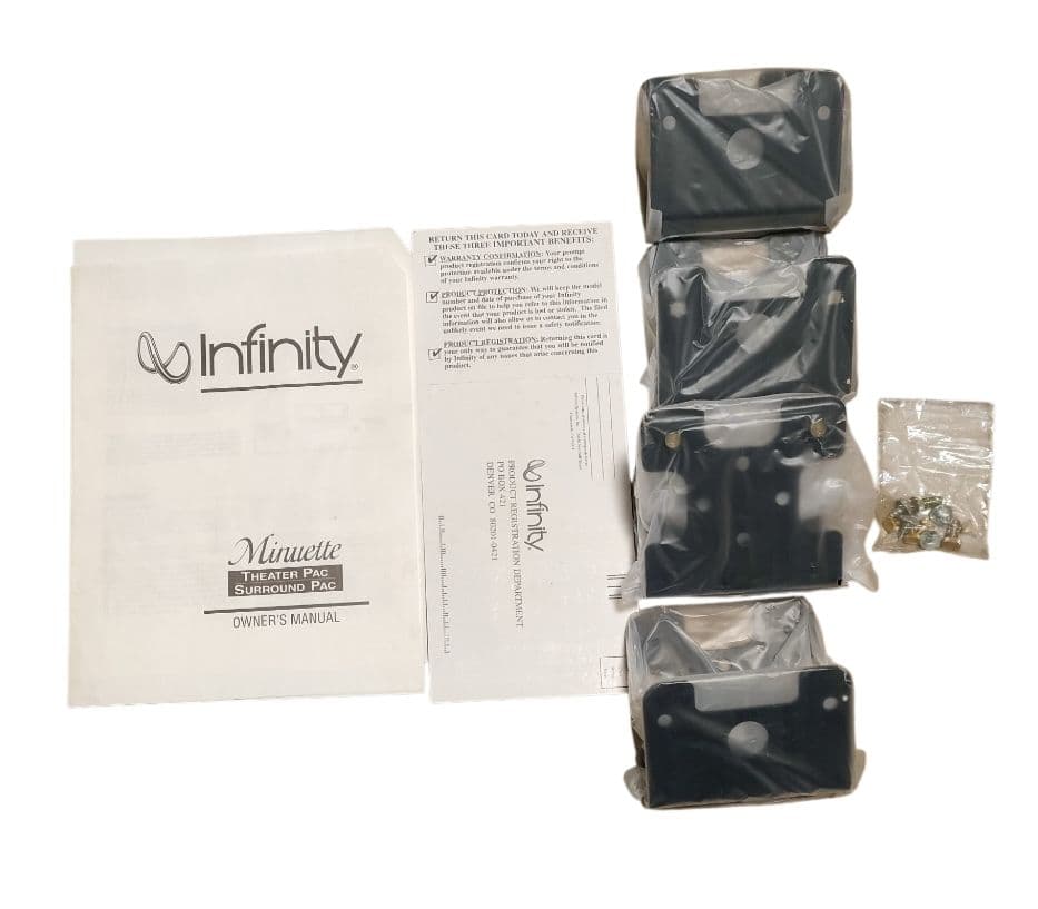Infinity Minuette スピーカー　セット