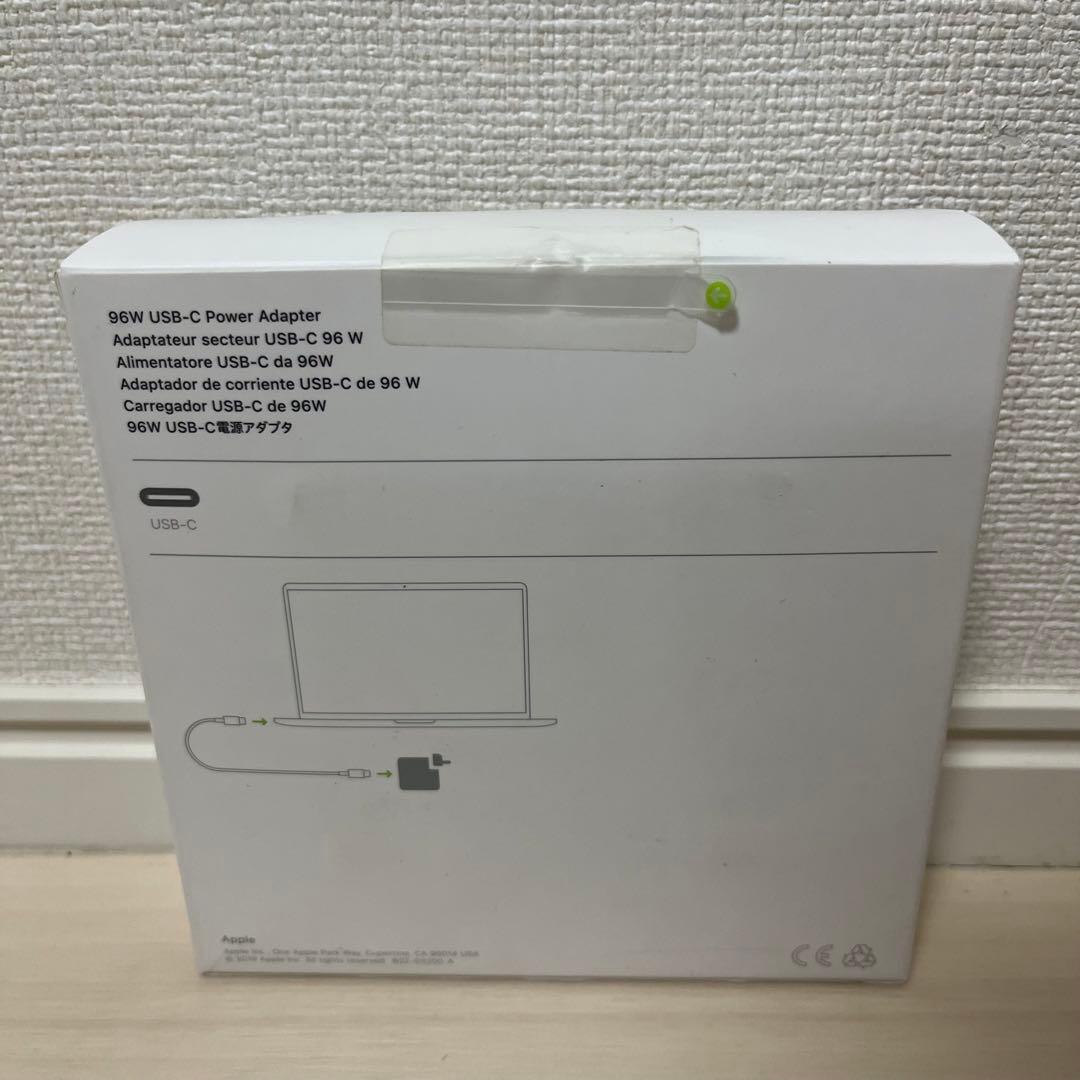 Apple純正 MacBook 96W A2166 USB-C
