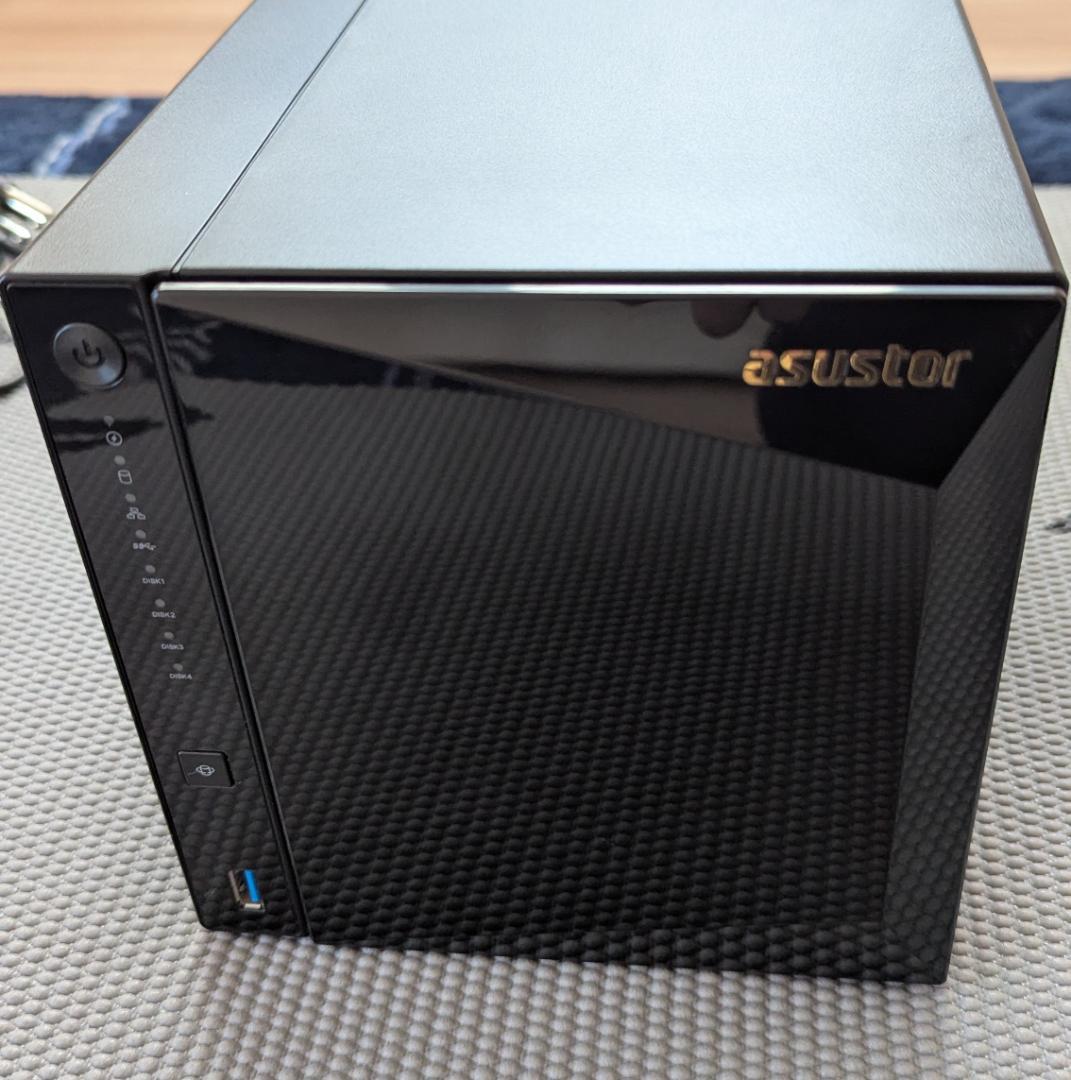 ASUSTOR(アサスター) AS4004T 4ベイ NAS