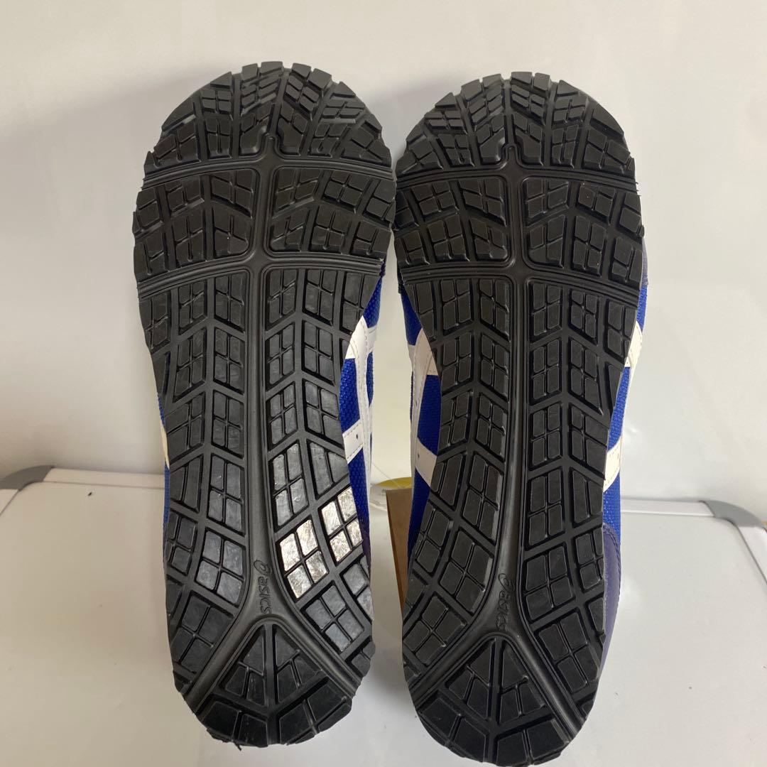 アシックス　WINJOB CP201 安全靴 ブルー 26.0cm