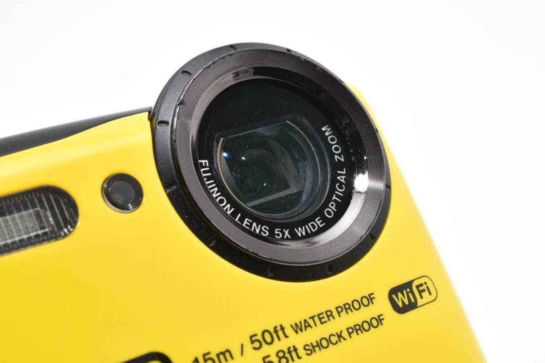 美品　FUJIFILM FinePix XP90 イエロー ＃A440