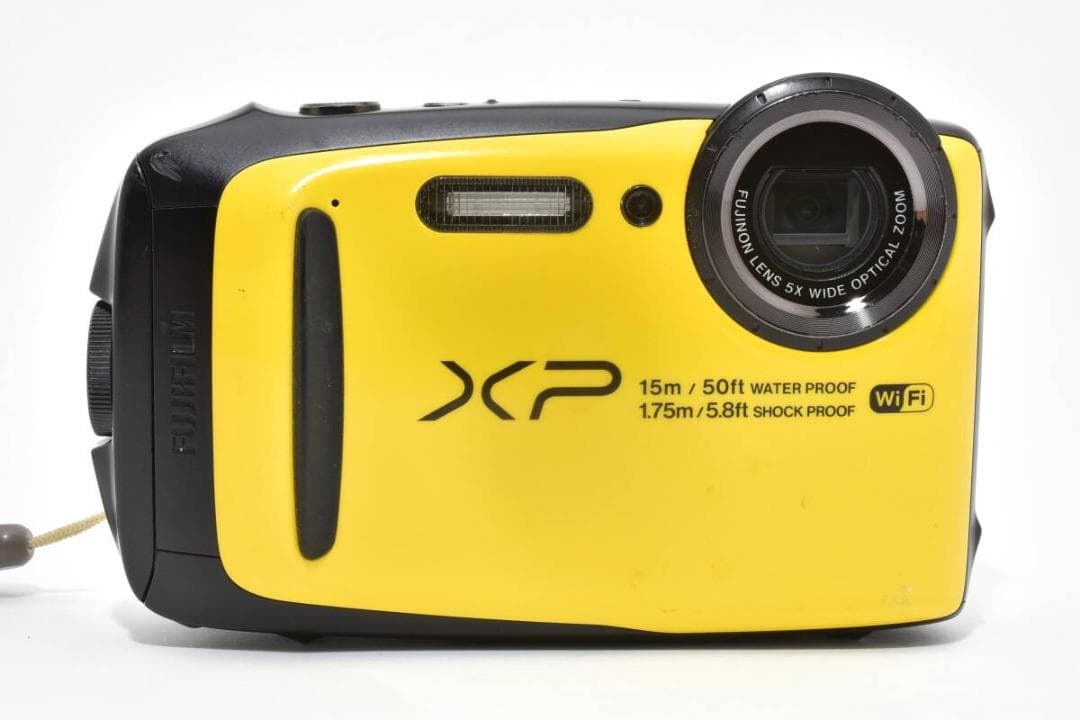 美品　FUJIFILM FinePix XP90 イエロー ＃A440