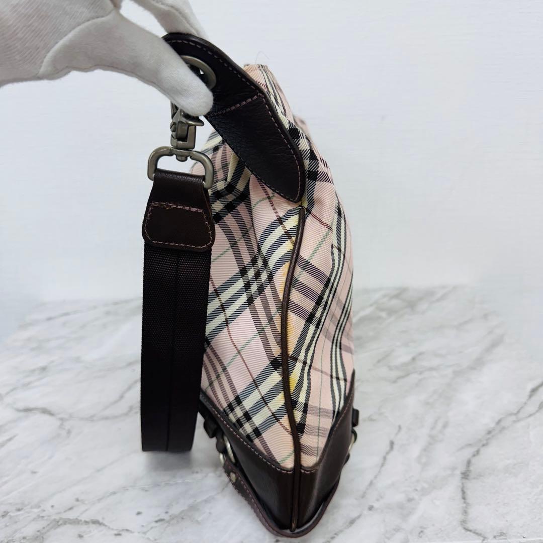 ✨BURBERRY✨バーバリー✨BLUELABEL✨ピンク✨ショルダーバッグ✨