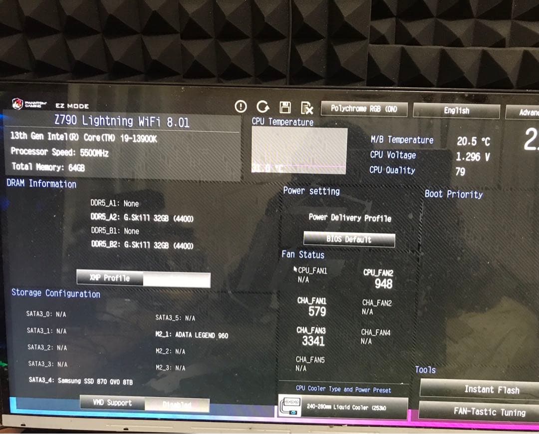 CPU core i9 13900K