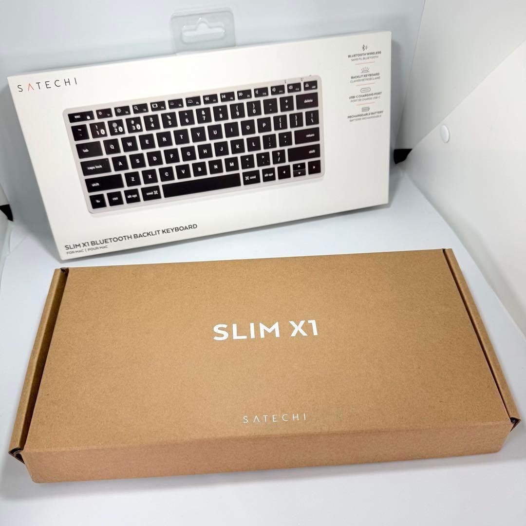 【ほぼ新品】SATECHI SLIM X1 Bluetoothキーボード