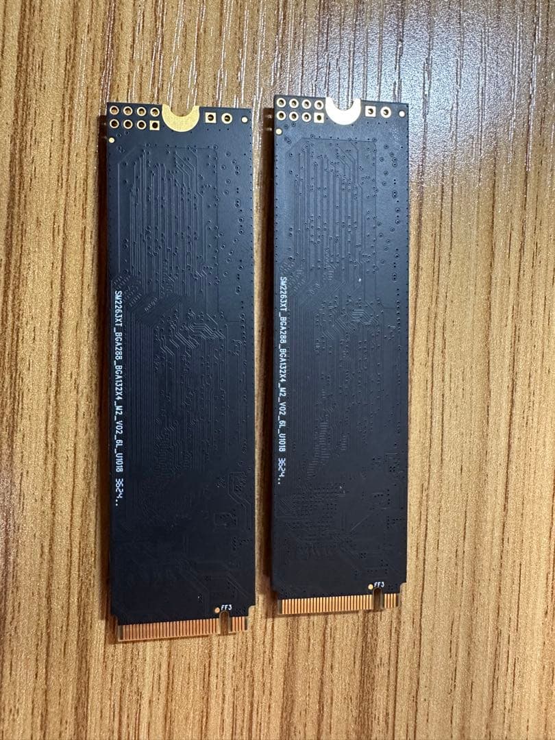 PCIe 3.0 NVMe SSD 512GB ジャンク品　初期化不可