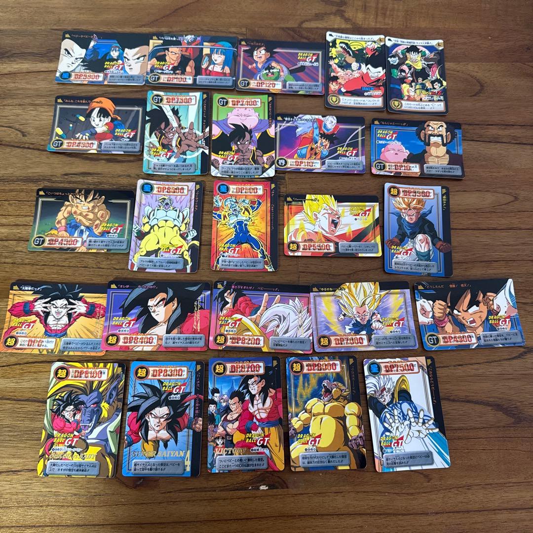 ドラゴンボール カードセット GT、Zシリーズ　102枚まとめ売り　未開封品含む