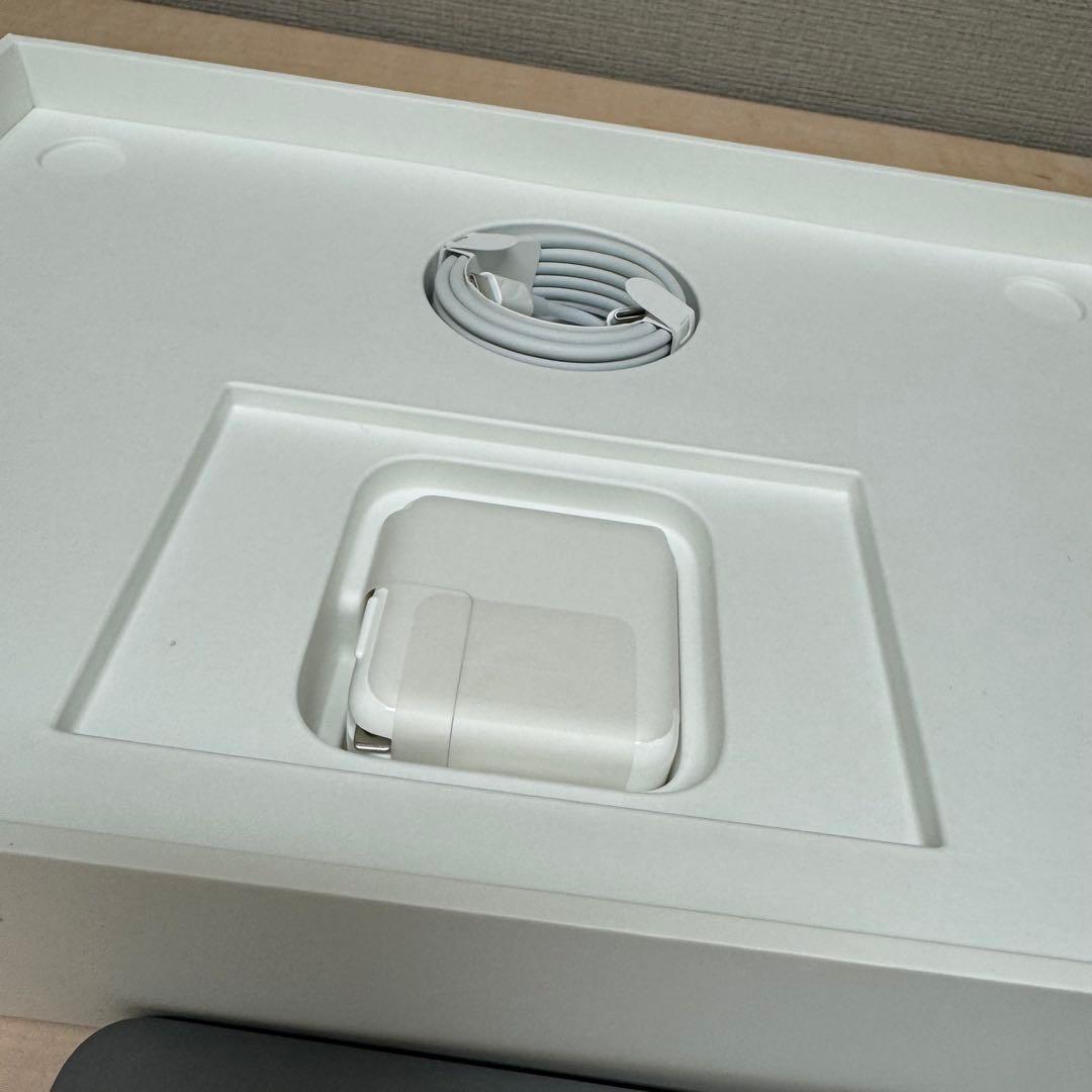 【美品】MacBook Air M1スペースグレー バッテリー100% 16GB