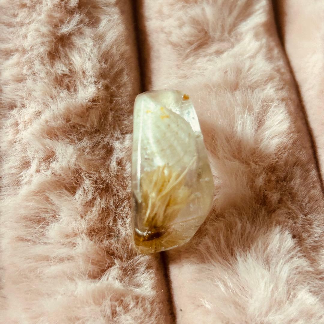 mellow レジンリング ドライフラワー 本物のお花 一点物 美品