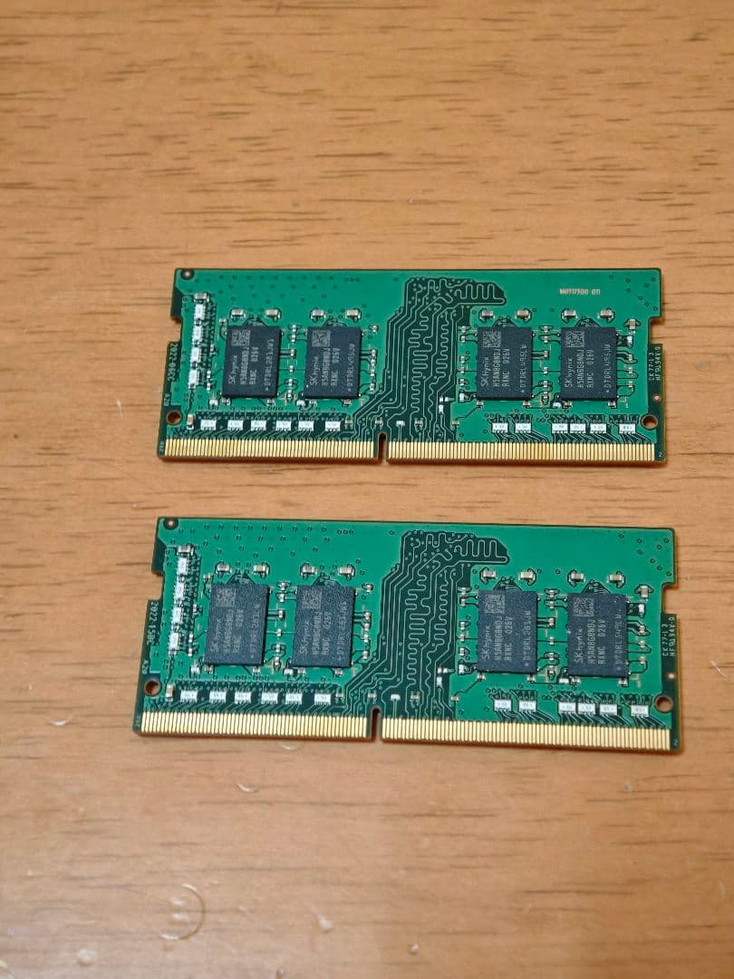 SK hynix 8GB DDR4メモリー 2枚組