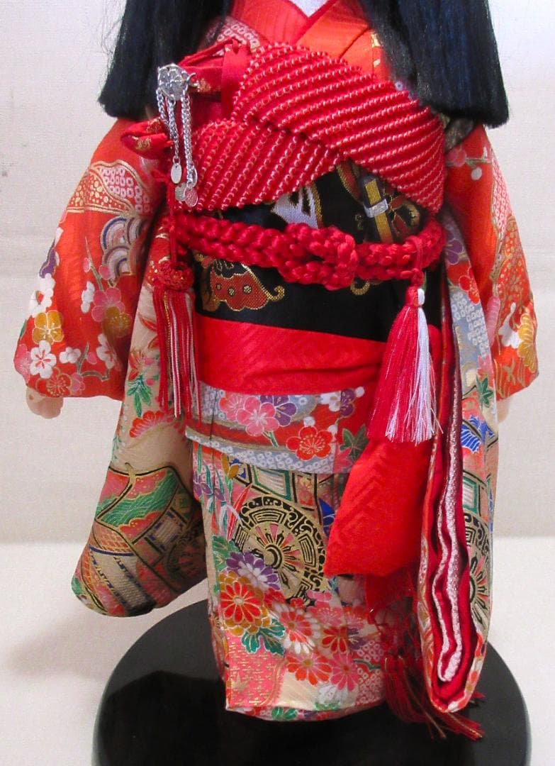 市松人形４ 作者名・落款等未確認 中古人形 日本人形 伝統的日本美術工芸