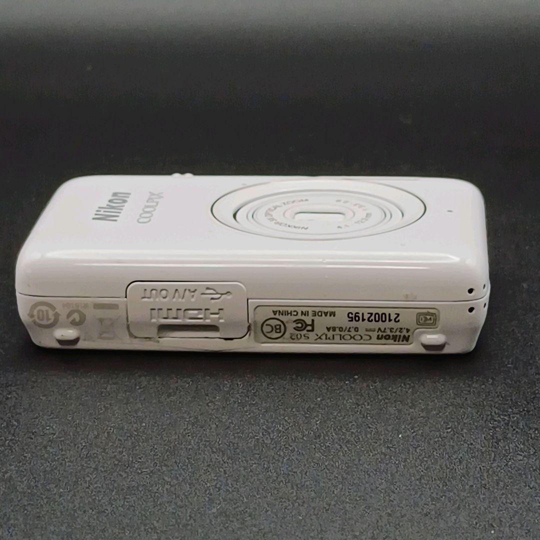 【人気モデル】Nikon COOLPIX S02 ホワイト 動作確認済み