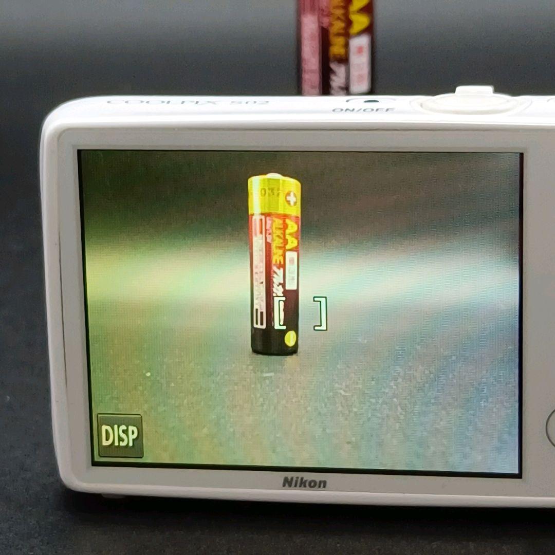 【人気モデル】Nikon COOLPIX S02 ホワイト 動作確認済み