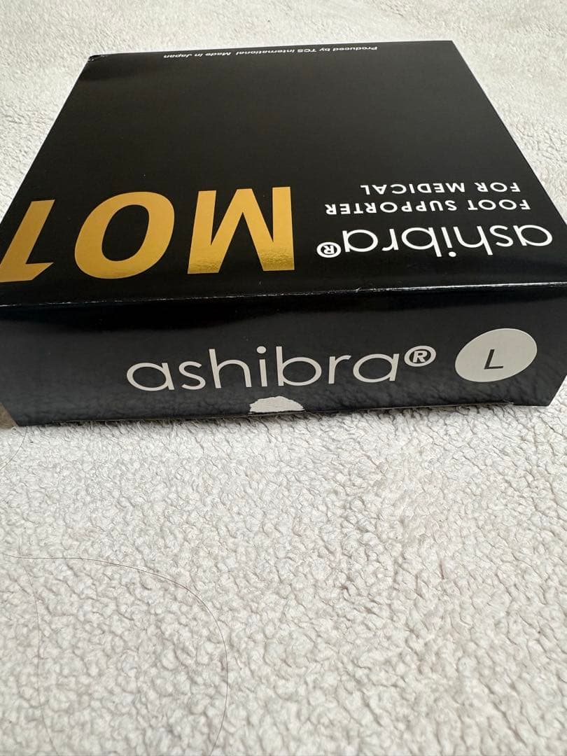 ashibraアシブラ M01 S03 Lサイズ足首サポーター外反母趾姿勢改善