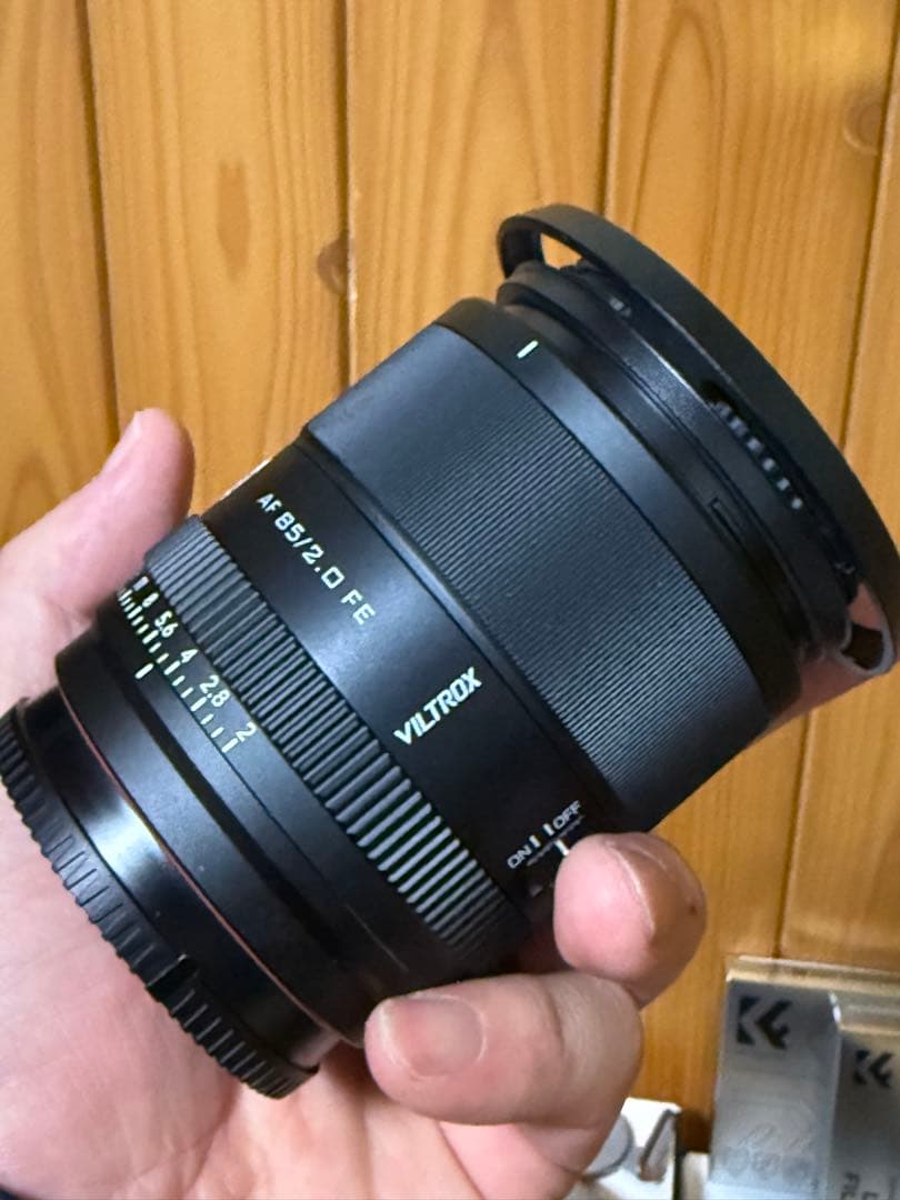 極上美品 ZV-E10 レンズ3本付 単焦点 中望遠VILTROX 屋外持出無し