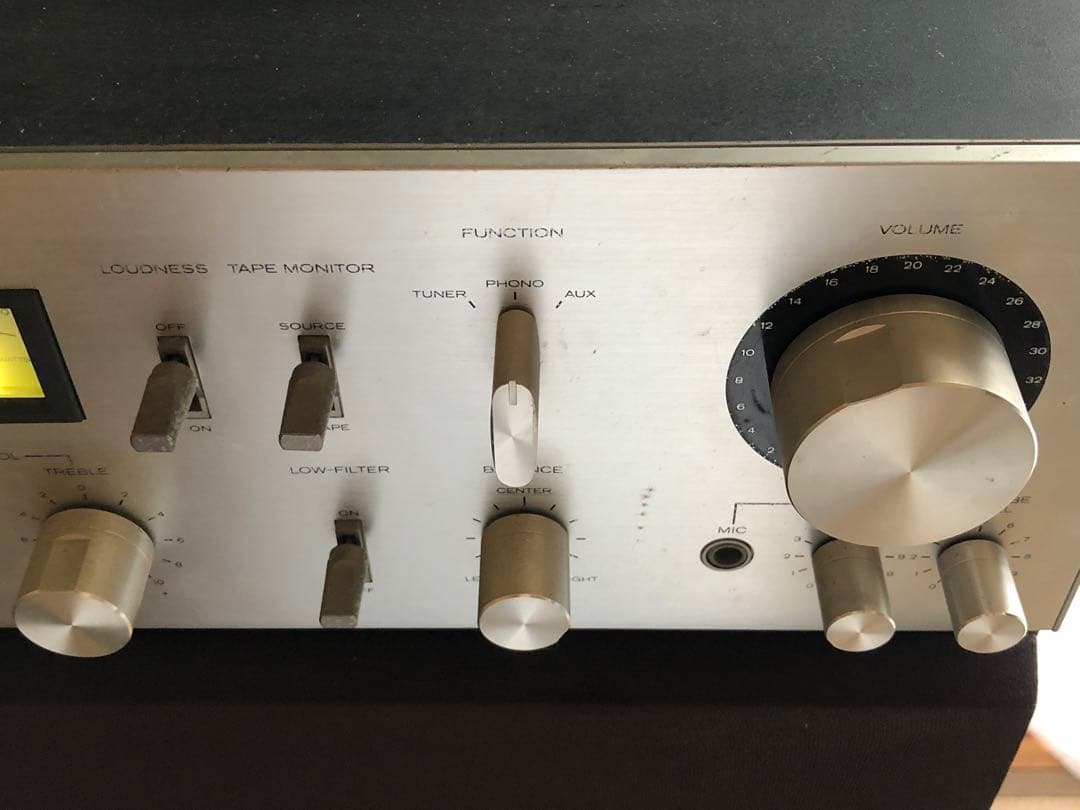 【HITACHI】 Lo-D プリメインアンプ ステレオアンプ HA-380