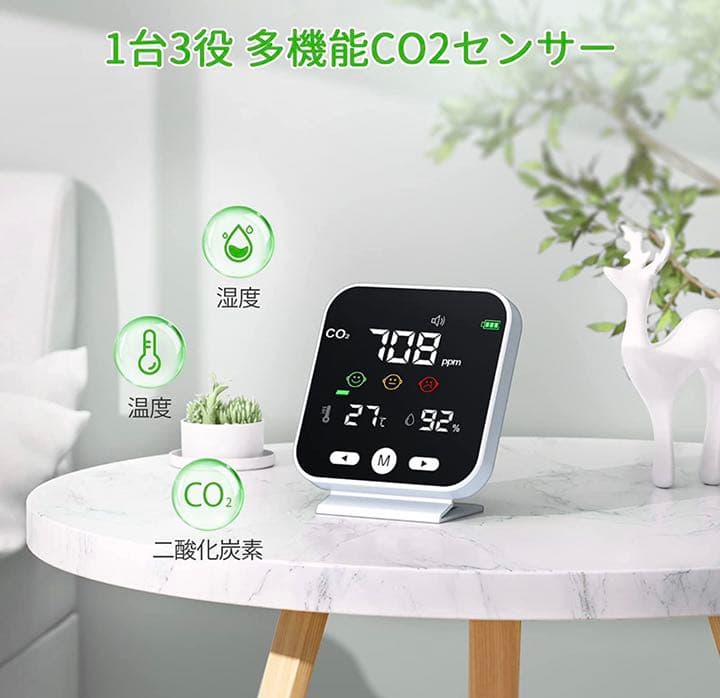 CO2 測定器　二酸化炭素濃度計　送料無料！