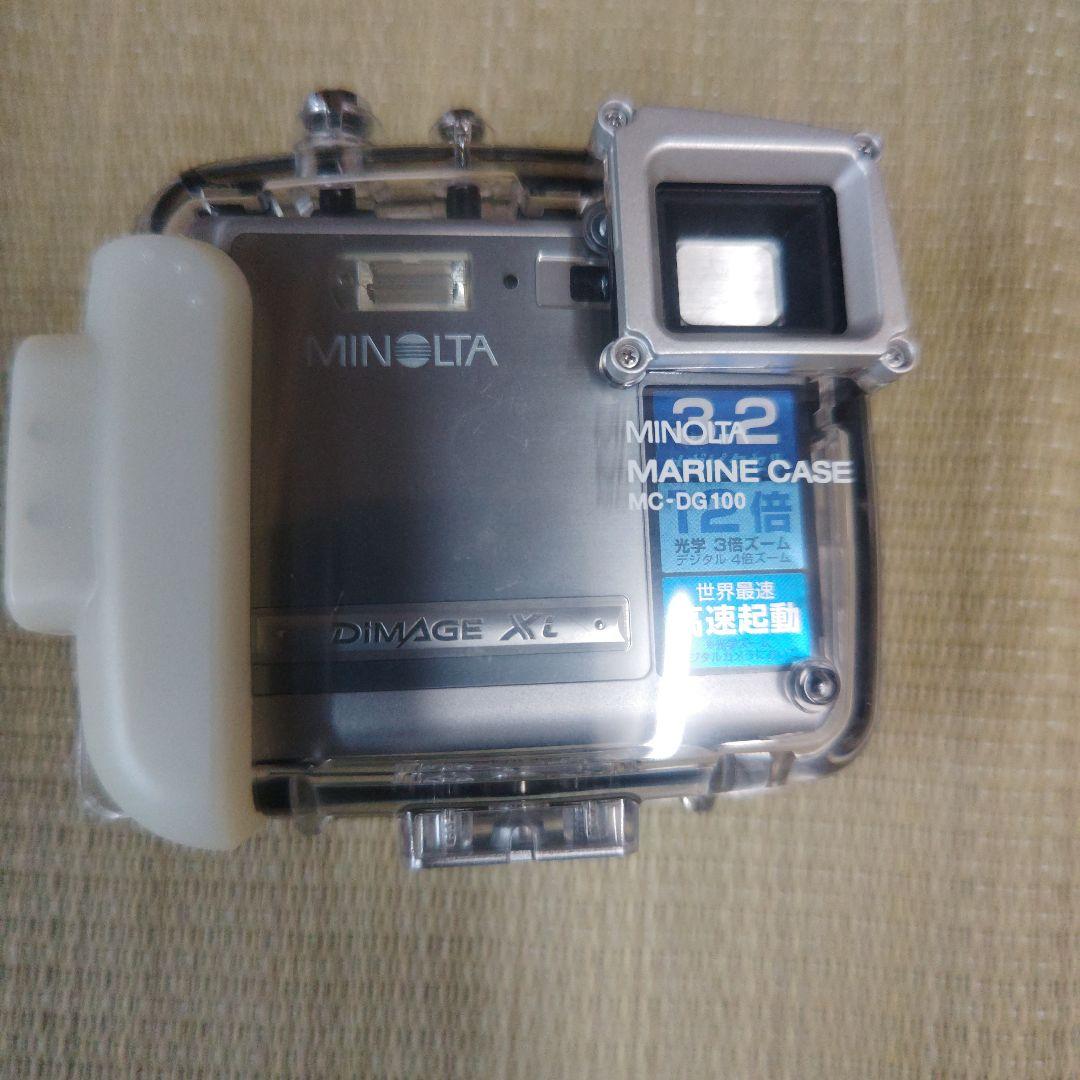 MINOLTA DiMAGE X1 3.2メガピクセル 防水ケース付き