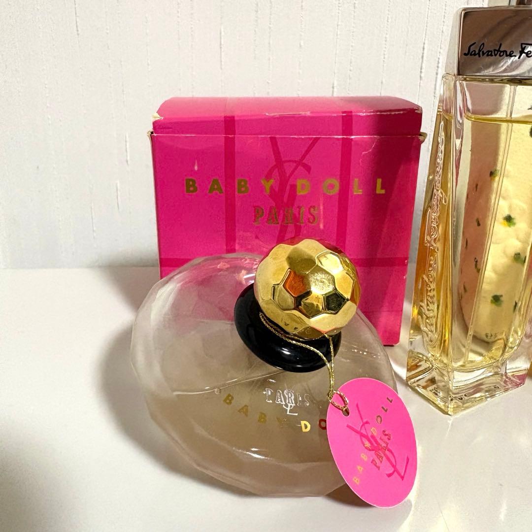 香水セット YSL フェラガモ カボティーヌ ティファニー イヴ・サンローラン