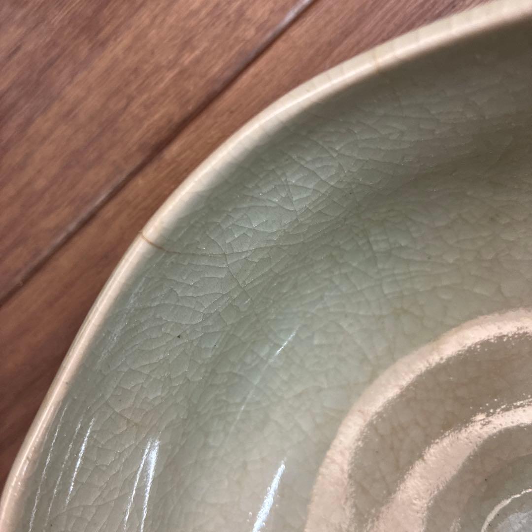【未使用】犬山焼 後藤陶逸作 新山 抹茶碗 作家物 紅白梅 木箱付