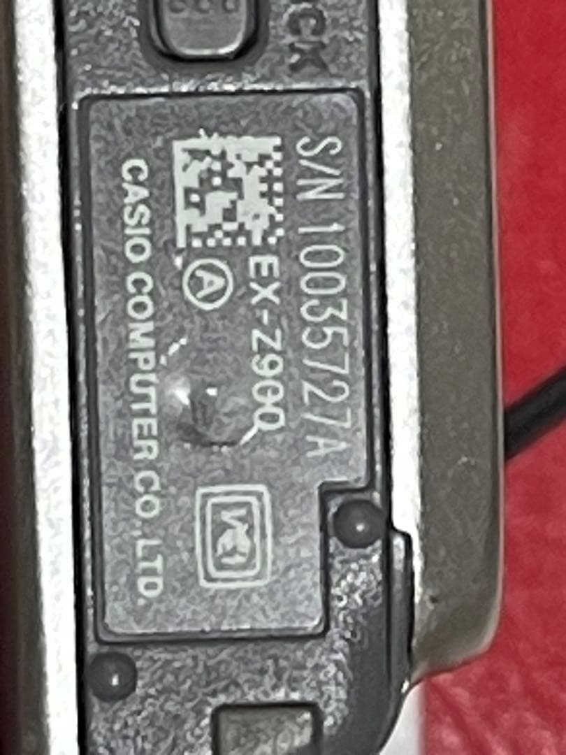 CASIO EXILIM ex-z900デジタルカメラ 動作確認済み
