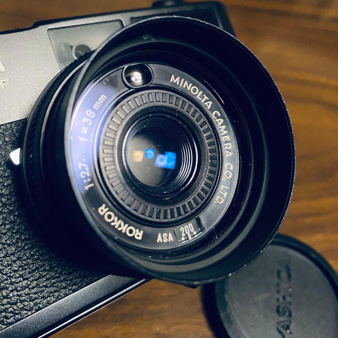 おすすめ☆動作確認済み☆レアなブラック【Minolta】HI-MATIC F
