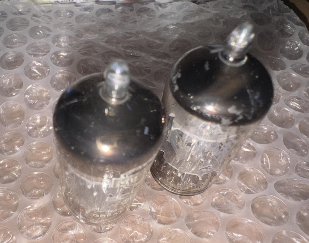 2本 ムラード ECC82 12AU7 BVA ブリマー UK 新品? 未使用?