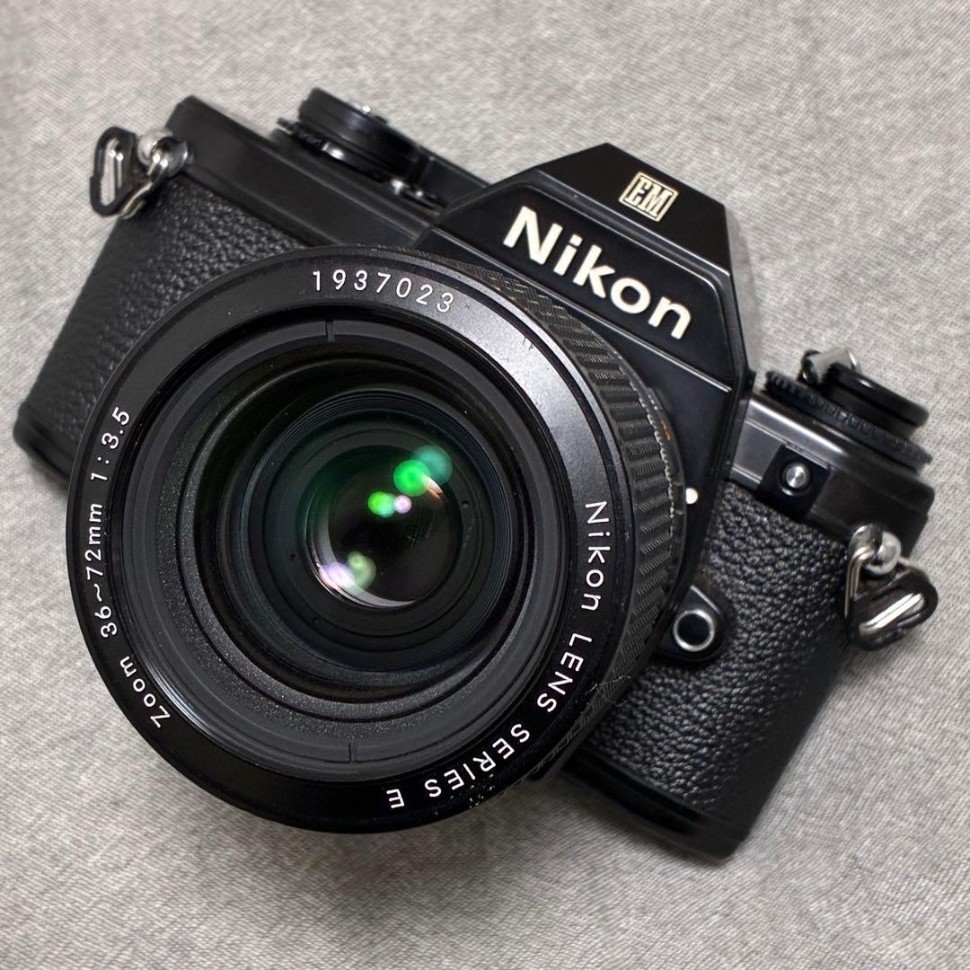 ⭐️動作品⭐️ニコン Nikon EM & SERIES E ズームレンズ付き